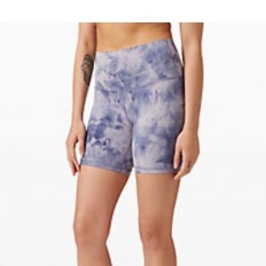 Lululemon Align Short Tie Dye 6”